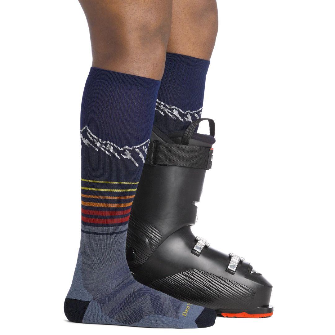 Darn Tough Men's Steep Lines Lightweight Snow Socks